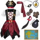 Fantasia de pirata Spooktacular Creations Buccaneer Princess Girls