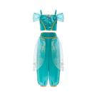 Fantasia De Princesa Jasmine Para Crianças, Conjunto De Duas Peças, Fantasia De Filme Aladdin Para Fantasia De Princesa Jasmine Para Crianças, Conjunto De Duas Peças, Fantasia De Filme Aladdin Para