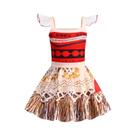 Fantasia De Princesa Moana Para Meninas 2024, Vestido Casual De Aventura No Oceano Para O Halloween,