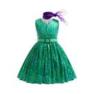 Fantasia De Princesa Verde Para Meninas, Fantasia De Animação Do Filme inside out Para Aniversário,