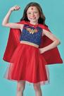 Fantasia de SuperHeróina em Paetê e Tule