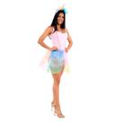 Fantasia de Unicórnio Body Adulto Luxo Com Tiara
