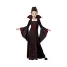 Fantasia De Vampiro Para Meninas, Vestido Longo Tutu, Traje Gótico De Carnaval Para Crianças Com