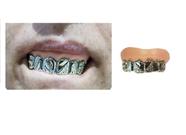 Fantasia Dentes Dentadura pratas estilo Rapper Hip Hop-2un