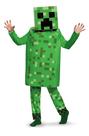 Fantasia Disfarce Creeper Deluxe Minecraft Verde GG 14-16
