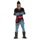 Fantasia Disney Kristoff para adultos Frozen com capas de chapéu e botas