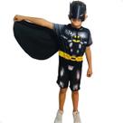 Fantasia Do Batman Infantil Conjunto Com Capa e Máscara Fantasia Do Batman Infantil Conjunto Com Capa e Máscara