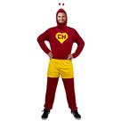 Fantasia do Chapolim Colorado Adulto Masculino Cosplay Luxo