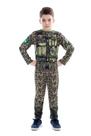 Fantasia Exercito Longo Infantil, Fantasia Carnaval Fantasia Exercito Longo Infantil, Fantasia Carnaval