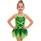 Fantasia Fada Infantil pra Menina Vestido Verde Sininho Tinker Bell