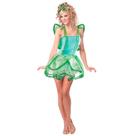 Fantasia Fada Sininho Adulta Tinkerbell Verde de Luxo Com Asa
