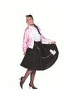 Fantasia feminina de Halloween para poodle da RG Costumes, roxa O/S