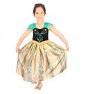 Fantasia Frozen Infantil Anna Baile de Luxo Disney
