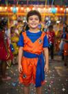 Fantasia Goku Dragon Ball Infantil Cosplay Carnaval