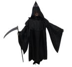 Fantasia Halloween do Pânico Túnica da Morte Infantil