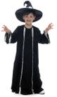Fantasia Halloween Feiticeiro Menino Bruxo Mago Com Chapéu Fantasia Halloween Feiticeiro Menino Bruxo Mago Com Chapéu