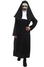 Fantasia Halloween Feminina Freira Valak Do Mal Adulta