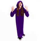 Fantasia Halloween Infantil Capa Morte Longa Com Capuz