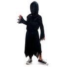 Fantasia Halloween Infantil Capa Morte Unissex Com Máscara