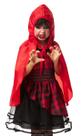 Fantasia Halloween Infantil Chapeuzinho Vermelho Lobinha Mal