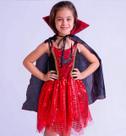 Fantasia Halloween Infantil Vampira