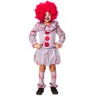 Fantasia Halloween It Palhaço do Mal Infantil Menino Zumbi