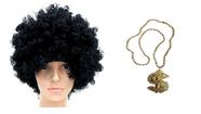 Fantasia happer hip hop hippie anos 80 mc adulto 2 peças carnaval