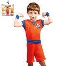 Fantasia Infantil Anime Mangá Dragon Ball Goku C/Munhequeira