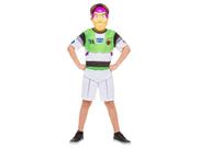 Fantasia Infantil Buzz Curto - Coleção Personagem Tam. G Rubies