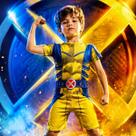 Fantasia Infantil Completa Cosplay Herói Das Garras Men Brin