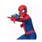 Fantasia Infantil Do Homem Aranha Com Lança Teias e Máscara