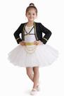 Fantasia infantil Guerreiras do K-pop Luxo com Casaco Brilho festa Zoey