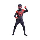 Fantasia Infantil Homem-Aranha - Macacão de Elastano para Cosplay de Halloween