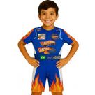 Fantasia Infantil Hot Wheels Carros Com Máscara