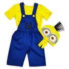 Fantasia Infantil Menino Menina Personagem Temático Amarelo -