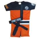 Fantasia Infantil Naruto Dragon Bal Com Bandana Em Tecido