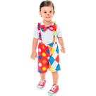 Fantasia Infantil Palhacinho Carnaval Completa + Suspensório