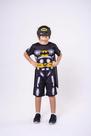 Fantasia infantil Preta Batman Super Heroí