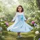 Fantasia Infantil Princesa Elsa Frozen Festa Aniversário