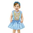 Fantasia Infantil Princesa Sophie Azul Baby