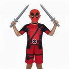 Fantasia Infantil Roupa Deadpool Opções Variadas