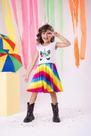 Fantasia infantil Unicornio Cores Variadas