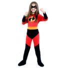 Fantasia Infantil Violeta Original com Máscara - Incríveis - Disney