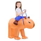 Fantasia inflável de capivara Spinosaurus Kids Halloween Fantasia inflável de capivara Spinosaurus Kids Halloween