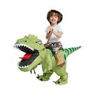 Fantasia Inflável De Dinossauro Para Crianças, T-Rex, Presente De Aniversário De Desenho Animado Fantasia Inflável De Dinossauro Para Crianças, T-Rex, Presente De Aniversário De Desenho Animado