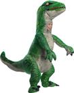 Fantasia inflável de dinossauro Rubie's Velociraptor com som para crianças Fantasia inflável de dinossauro Rubie's Velociraptor com som para crianças