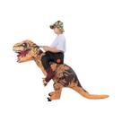 Fantasia Inflável de Dinossauro T-Rex para Adultos - Halloween, Carnaval e Natal Fantasia Inflável de Dinossauro T-Rex para Adultos - Halloween, Carnaval e Natal