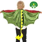 Fantasia IROLEHOME Dragon-Wings para crianças Dinosaur Dress Up