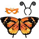Fantasia IROLEHOME Kids Butterfly Wings para meninas de 3 a 8 anos