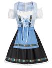 Fantasia Kate Kasin Dirndl Vestido Avental da Oktoberfest da Baviera